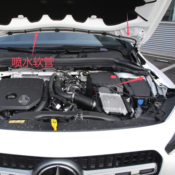 适配奔驰GLA220风挡玻璃喷水嘴GLB200 eqA EQB EQC EQE 喷水电机