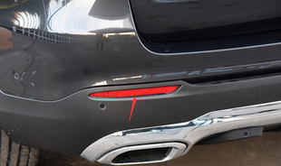 适配 奔驰GLC后杠灯GLC260 300L 53 43反光板 板GLC63红色装饰条