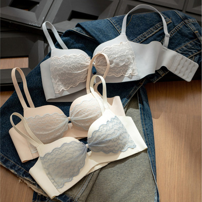 纯欲性感蕾丝内衣女小胸