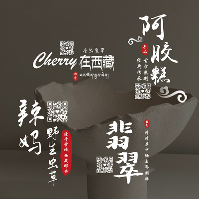 二维码水印设计防盗图片