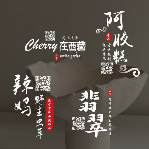 二维码水印设计防盗图片