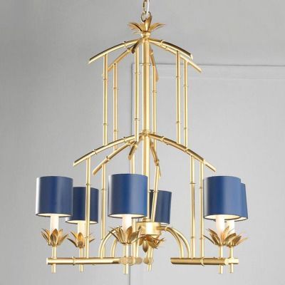 北欧后现代竹节异形创意个性吊灯