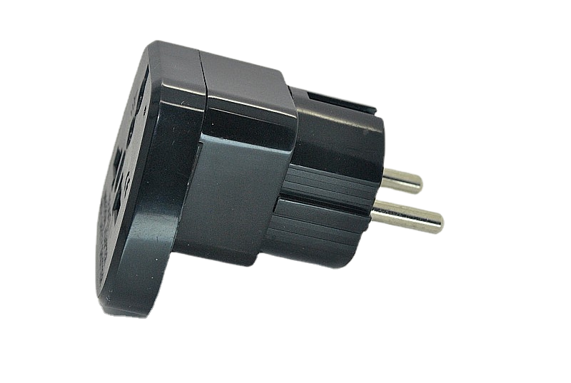 嵌入式欧规电源转接插头 韩法国德标圆柱形转换器多功能插座 ss-9