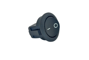 圆形翘板开关按钮 船型两脚端子 6A250V/10A125V KCD117-112E T85