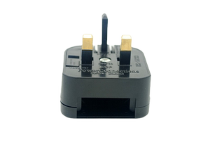 翻盖式欧规转英规插头 电源转换器 香港转接头 带过压保护BS-5733