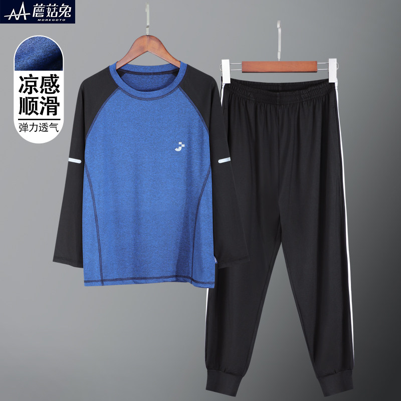 胖童装男孩速干运动套装男童春夏薄款12岁15中大童儿童篮球训练服