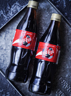 墨西哥CocaCola 可口可乐Fifa世界杯足球碳酸饮料汽水500ml玻璃瓶