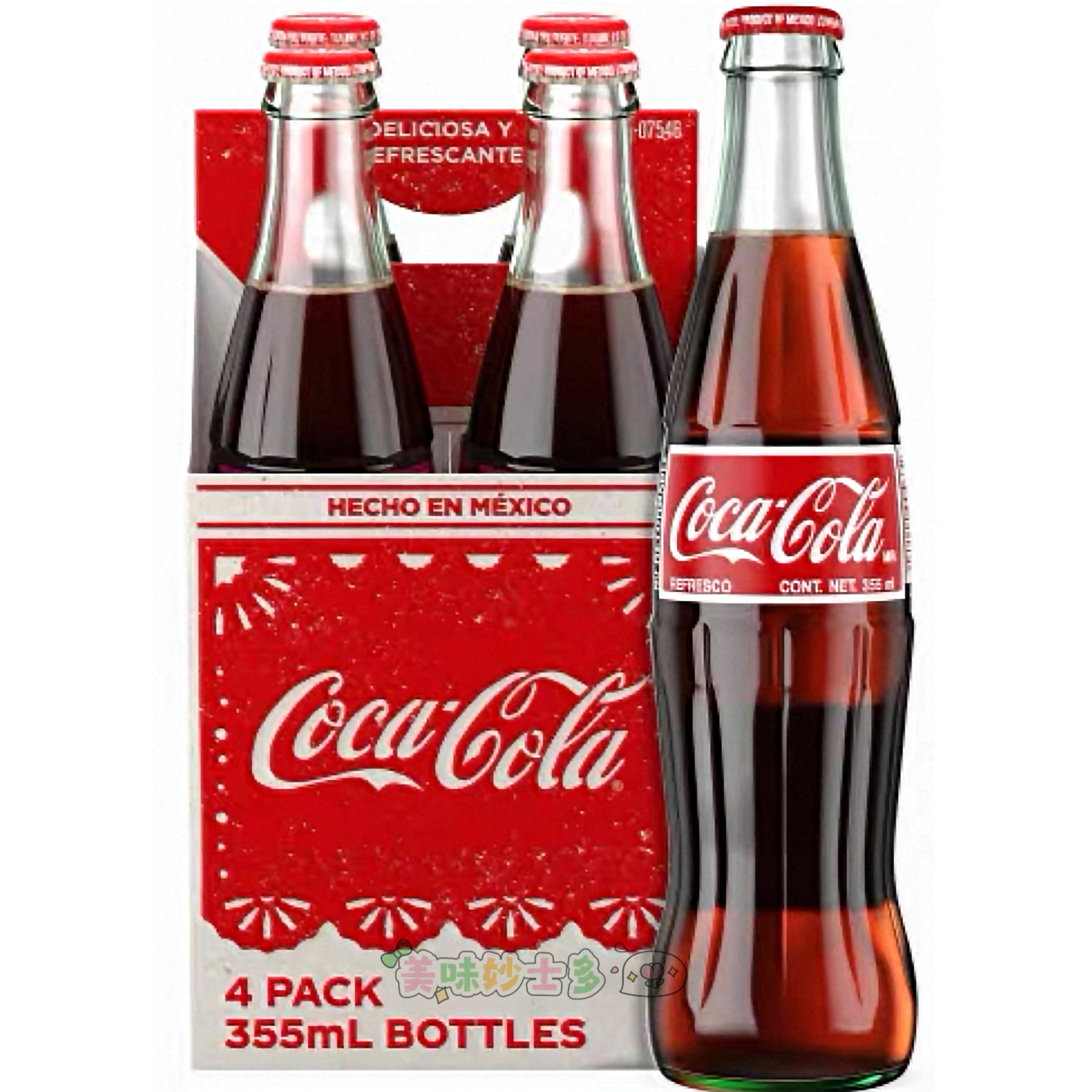 墨西哥可口可乐 coca cola碳酸饮料汽水 玻璃复古瓶装 限量网红