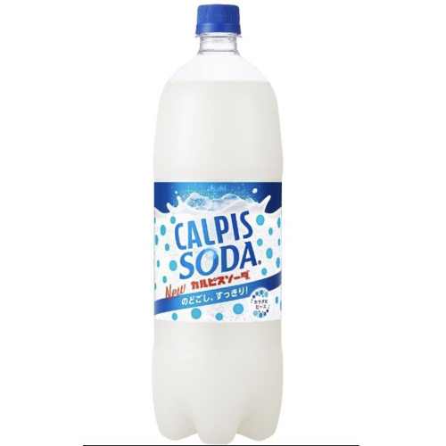 日本可尔必思Calpis 乳酸菌风味碳酸饮料汽水1.5升大瓶 临期清仓
