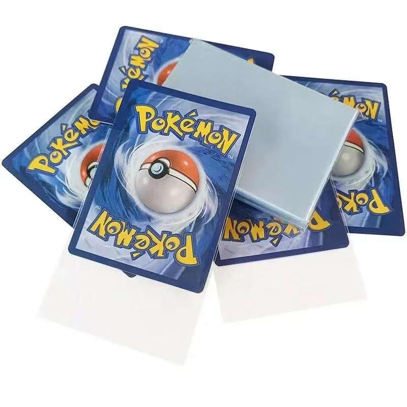 超透内胆64*89MM超清透明宝可梦卡膜适合游戏王万智牌100张包卡套