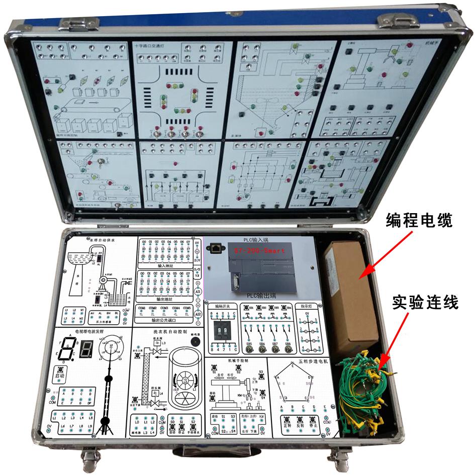 可编程控制器Smart200PLC教学实验实训箱实验装置设备定制型