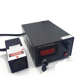 405nm单模光纤耦合激光器405nm蓝紫光小光斑 50mW 100mW