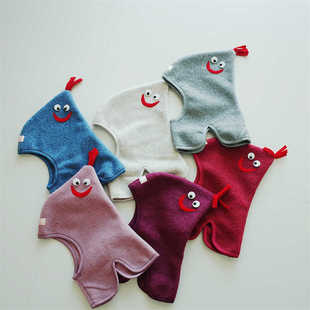 ins爆款24秋冬新品秋冬 丹麦婴幼童公鸡帽子羊毛柔软宝宝保暖帽