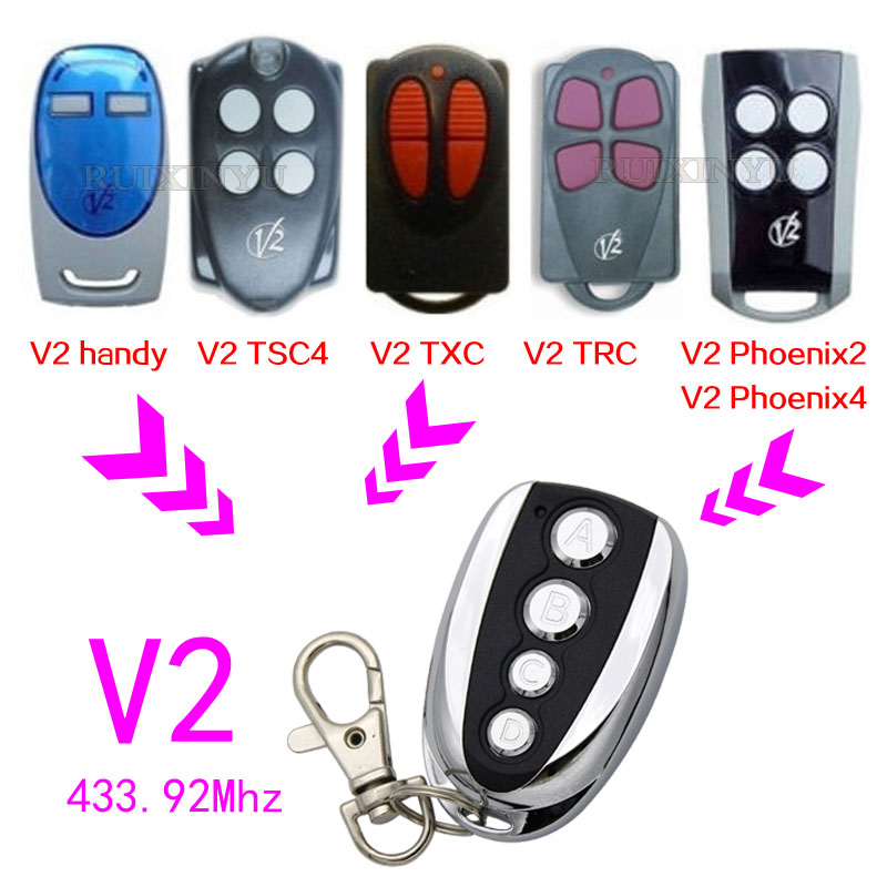 V2 phoenix2 phoenix4 Phox2 Phox4 handyTSC4 TXC TRC 门遥控器