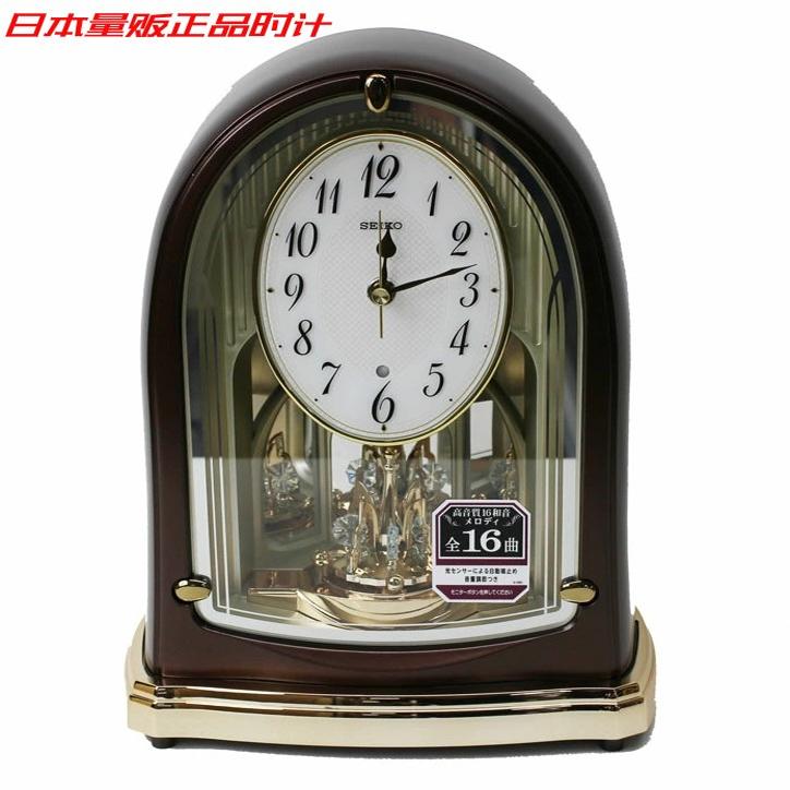 SEIKO精工音乐整点报时电波座钟