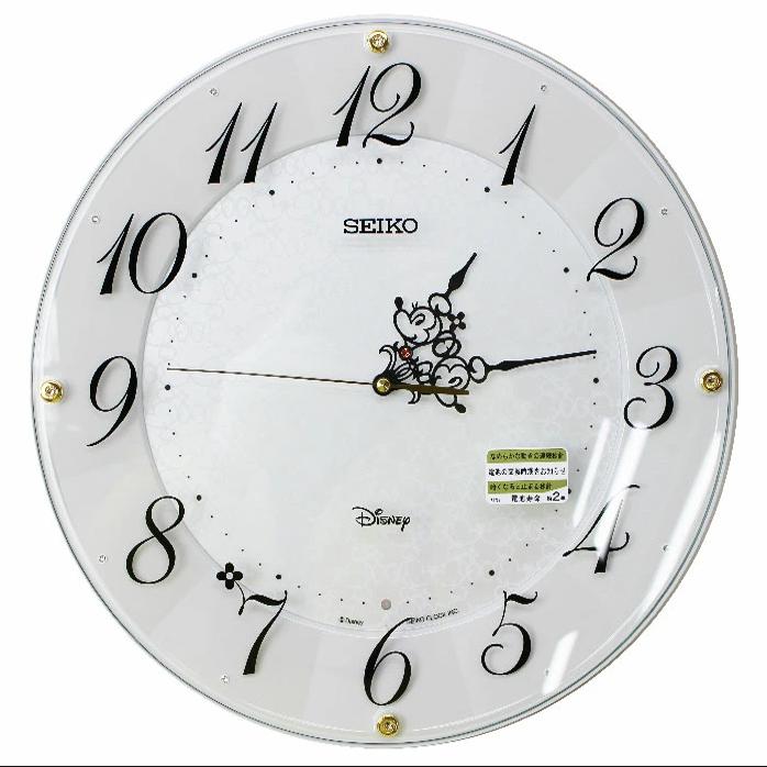 SEIKO精工儿童卧室电波挂钟