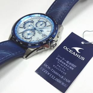 OCEANUS太阳能电波限定OCW T2600ALB CASIO 量贩时计 2AJR日本邮