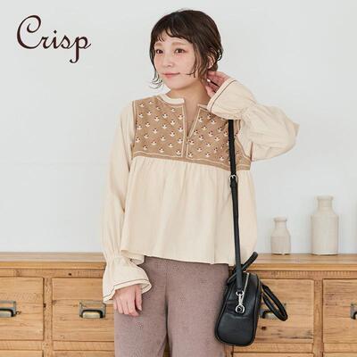 CRISP日系重工刺绣衬衫
