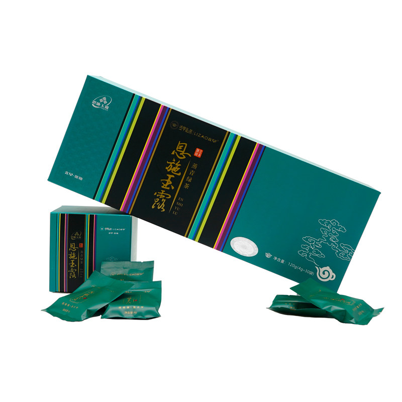 立早恩施玉露2026明前新茶恩施硒茶条盒装苗120g