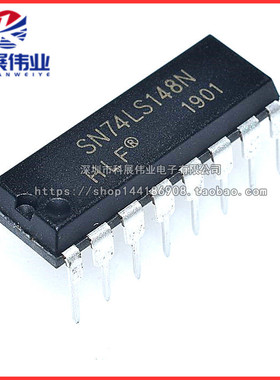 直插 SN74LS148N DIP-16 HD74LS148 74LS148 编码器 74系列