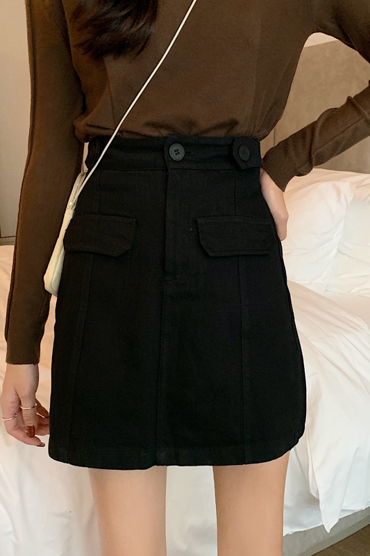 Real price spring new slim skirt