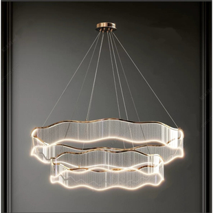 意式极简设计师网红餐厅吊灯别墅客厅卧室包厢专卖店展厅样板间灯