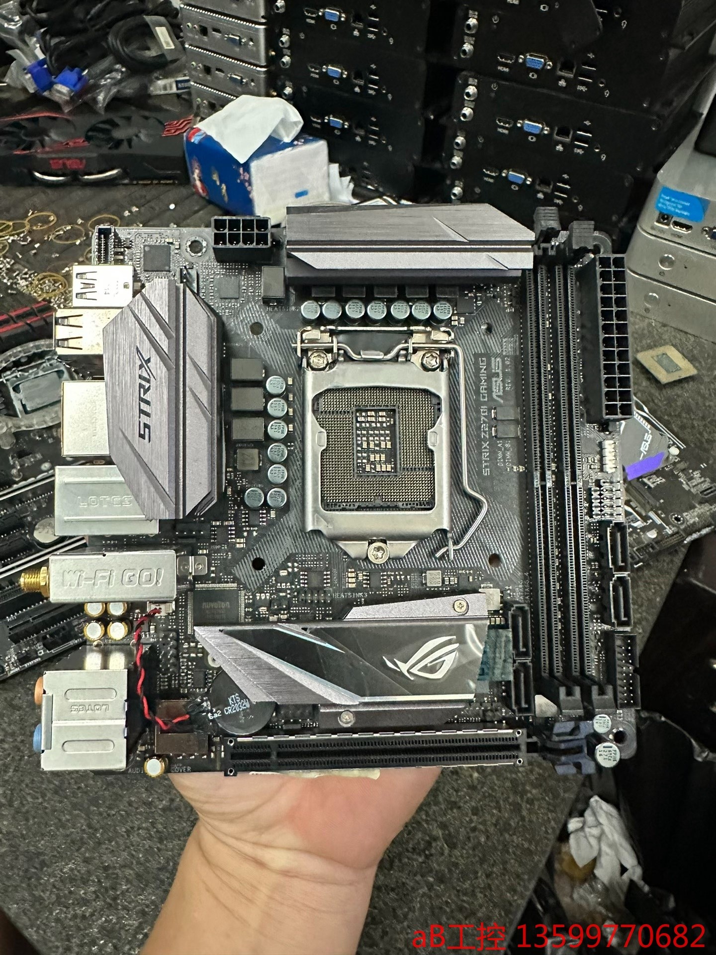 华硕 STRIX Z270i GAMING主板 ITX