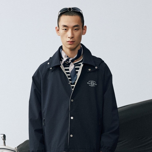 WOW保时捷性能学院教练夹克防风外套男双面可背式 冲锋衣防水保暖