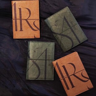 遵爵杜邦纸便携护照本全棉水彩本纸内芯保护套旅行多功能手帐本钢笔淡彩素描彩铅马克笔本tn手帐绘画本ins风