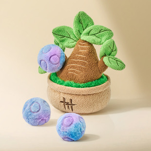 现货返场《燕云十六声》八音窍发财树毛绒摆件桌面装饰品周边