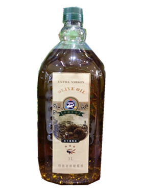 华源生命特级初榨橄榄油3L大桶装食用油凉拌沙拉酸度低源自西班牙