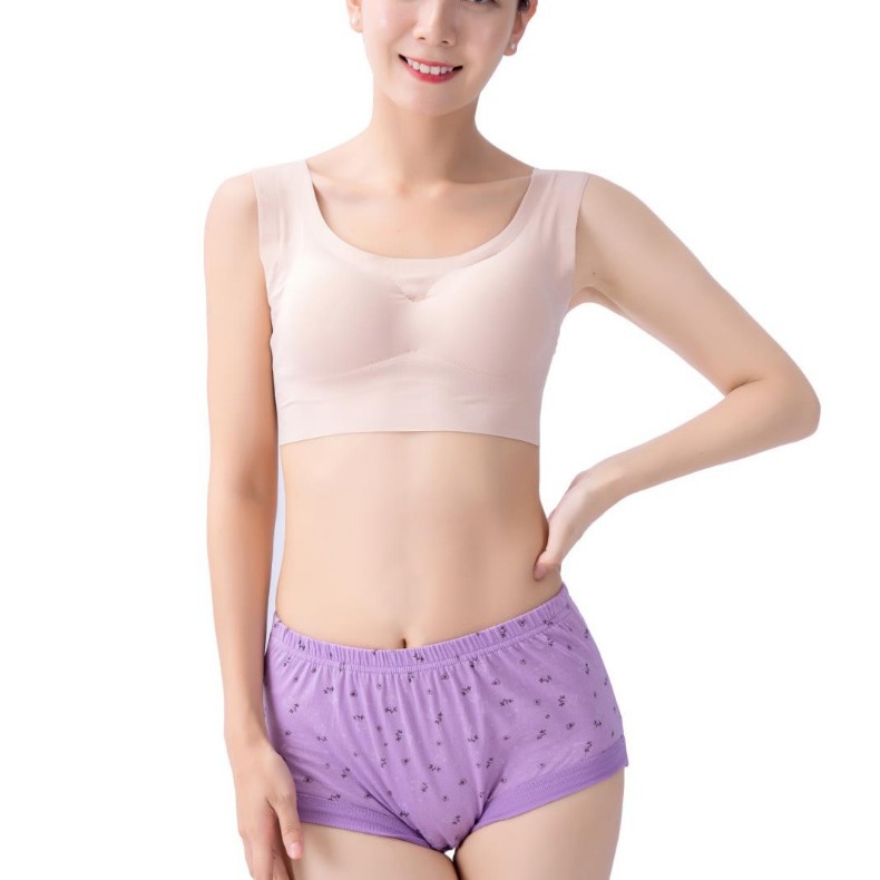 9年老店 组合装纯棉内裤三角裤中老年女中低腰舒适透气