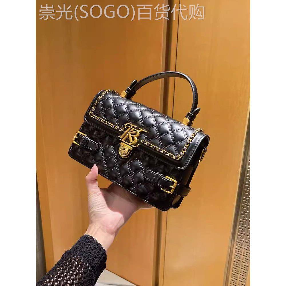香港正品女包新款重工高级手提包包百搭时尚休闲小众黑色小方包包