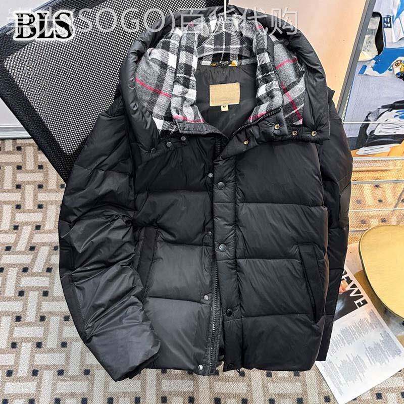 高端黑色连帽羽绒服男款冬季2025新款可拆卸保暖防寒马甲男士外套