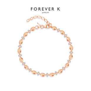 FK法诗卡 双月亮珠土星锆石手链浪漫高级感轻奢情侣手饰