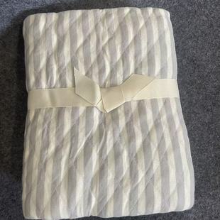 全棉针织棉夏凉被婴儿级100%纯棉夏季 亲肤透气吸汗单人双人空调被