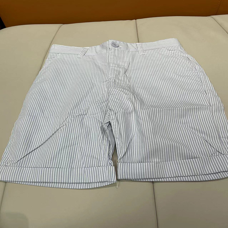 纯棉多口袋童装中裤夏季新款五分裤条纹男童裤中大童短裤休闲裤