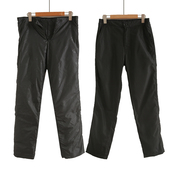 高腰加厚休闲中老年保暖棉裤 羽绒裤 男外穿可脱卸白鸭绒内胆冬季