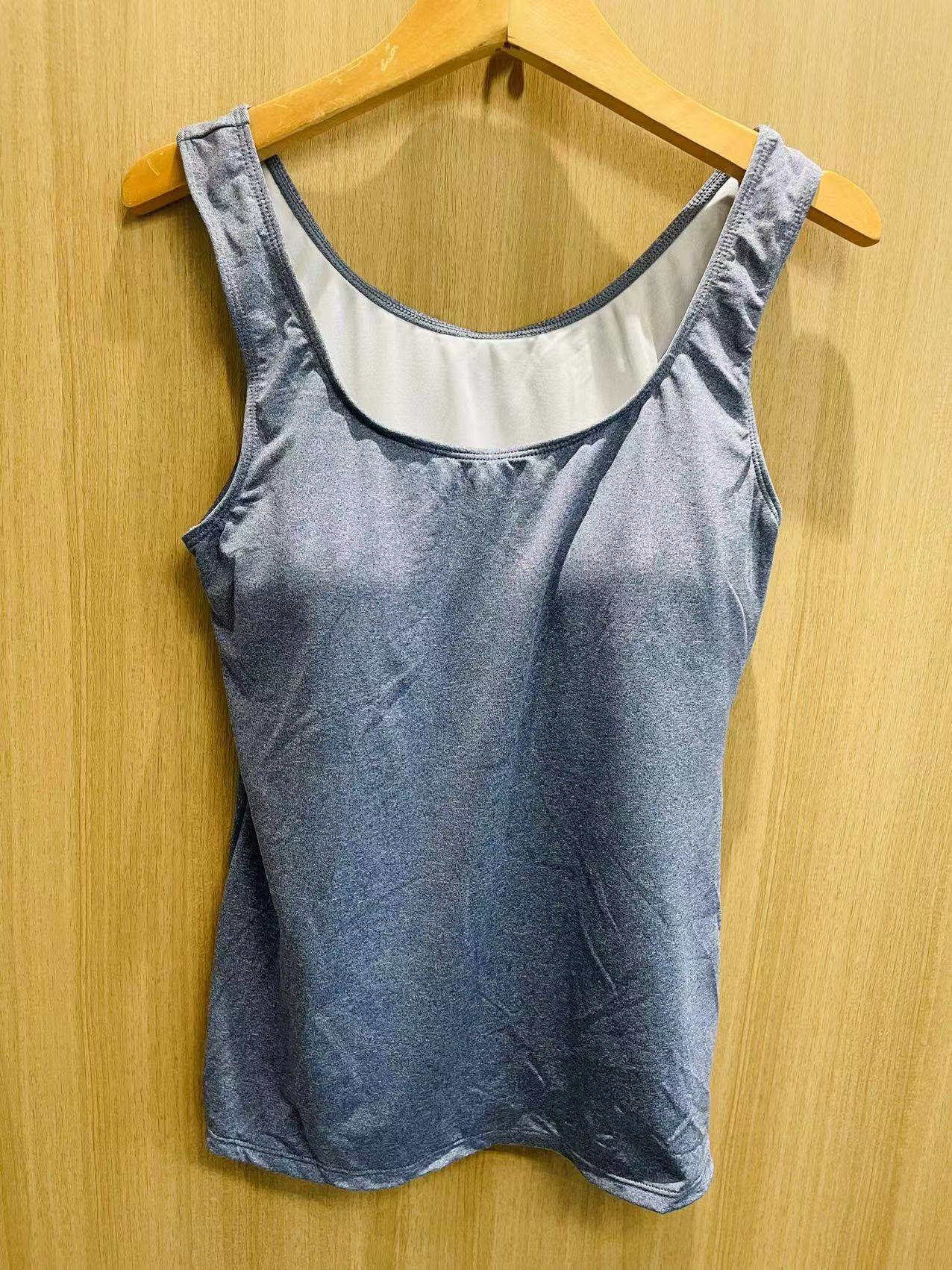 外贸日单运动内衣女肩吊带背心健身瑜伽美背带胸垫拼色文胸一体,女装/女士精品,背心吊带,淘宝优惠券,粉丝福利购,淘宝优惠卷