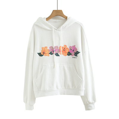 美式复古oversize卫衣女加绒