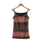 泰国重工钉珠上衣夏季 吊带背心女外穿松紧修身 尼泊尔印度后背镂空