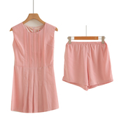 2件装 简约甜美小众温柔风洋气初恋仙女连衣裙套装 高级感时尚 夏季