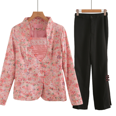 中国风夏季短袖改良旗袍上衣汉服盘扣套装裤女装禅意茶服工作服装