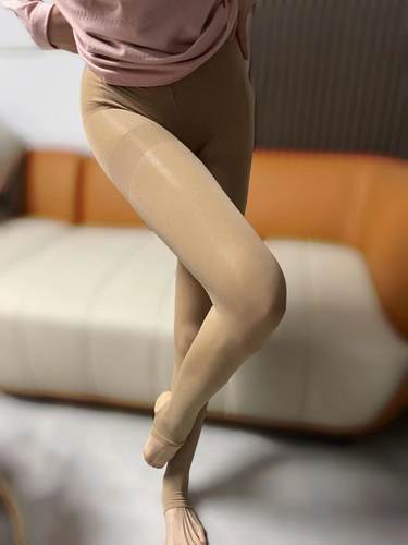 280D丝袜超弹力发热精油连体袜
