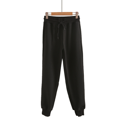 运动裤女宽松束脚显瘦2025冬季新款胖mm大码秋冬加绒哈伦休闲卫裤