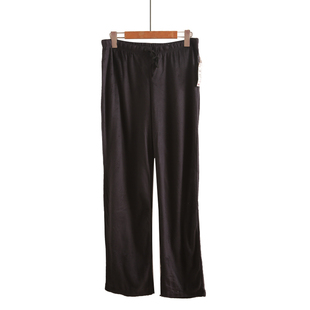 外贸特大码休闲长裤男春秋薄绒宽松直筒运动裤胖子居家松紧裤