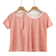 2025年新款 显白条纹t恤女短袖 夏季 洋气内搭上衣宽松圆领体恤
