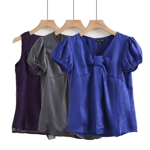 时尚休闲洋气纯色上衣