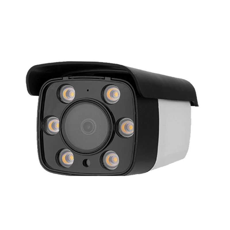 poe供电500万日夜全彩网络摄像机黑光暖光高清夜视监控头网线彩色