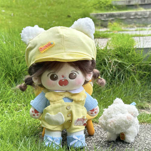 可爱现货20cm黄色套装娃衣